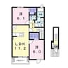 アイメニ―エヌケーⅡ 2LDKの間取り