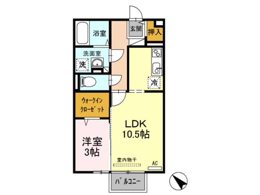間取図 ヴィヴレ兵庫北
