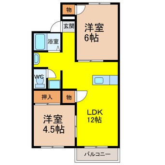 間取図 コーポヒロコウ