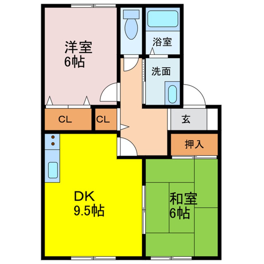 間取図 フェルメールヒルズ