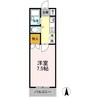メゾン本庄　 1Kの間取り