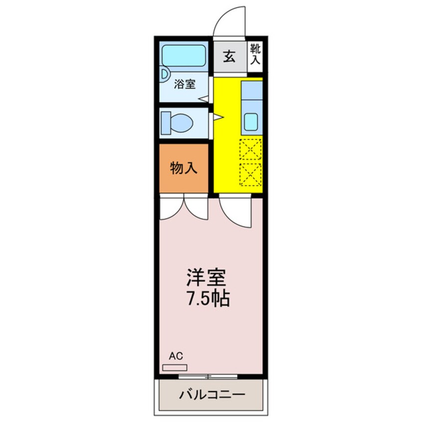 間取図 メゾン精　Ⅰ