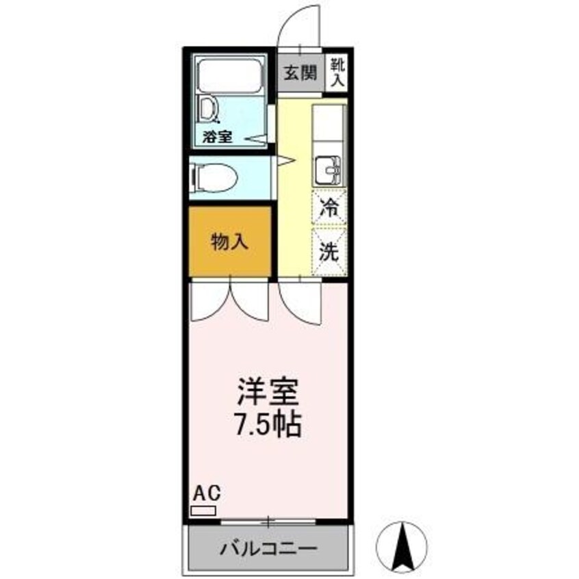 間取図 メゾン精　Ⅰ