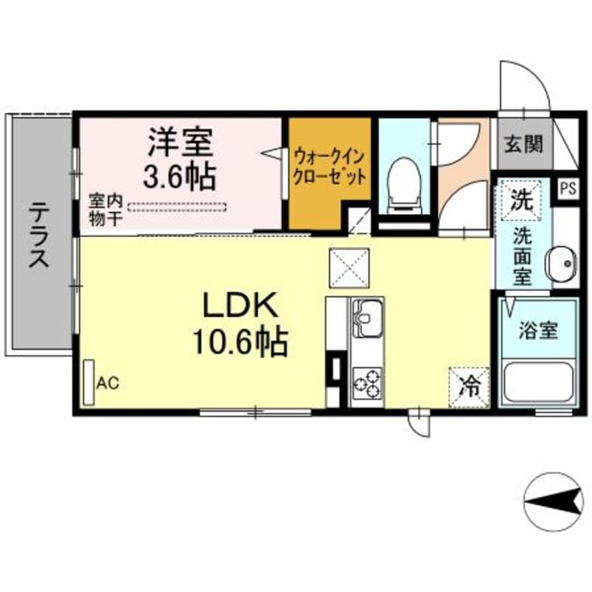 間取図 パドレ　ヴィヴィ