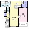 Ｐａｓｔｒａｌ　Ｃｏｕｒｔ　Ⅱ 1LDKの間取り