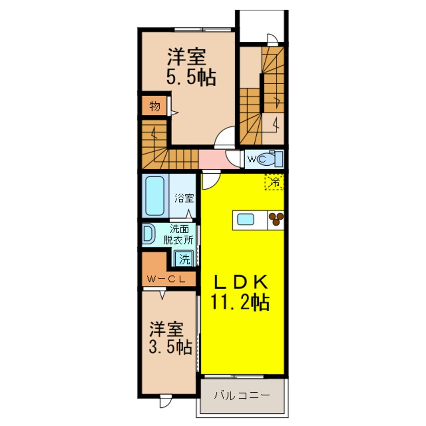 間取図 プレミアム県庁前