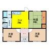 小栁借家 3DKの間取り