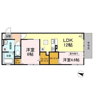 間取図 ディロール