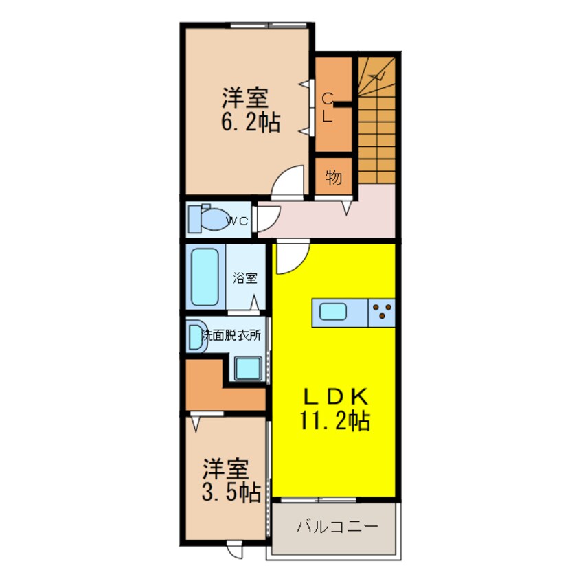 間取図 メルヴェイユ