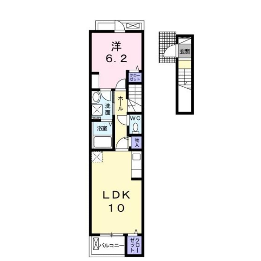 間取図 メゾンもてな