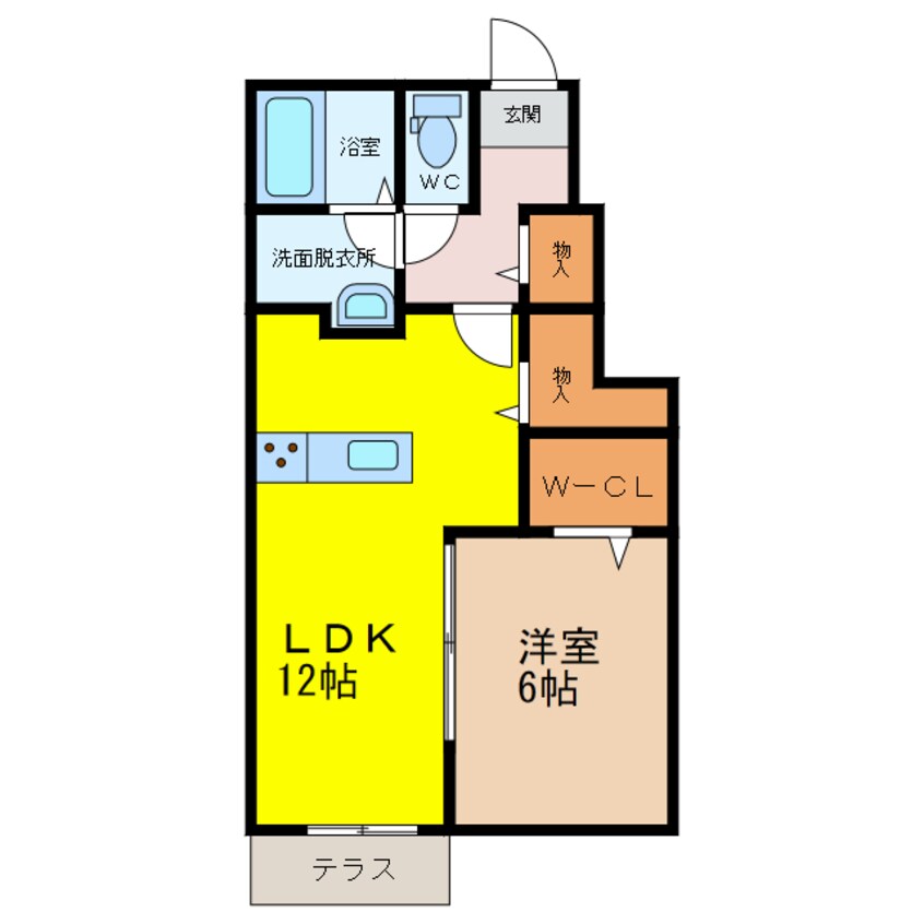 間取図 レディアントアーク