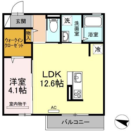 間取り図 トレゾールブラン