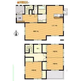 間取図 鬼丸貸家