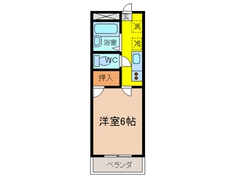 間取図 野田ハイツP-2