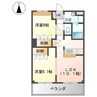 サンハウス上早3 2LDKの間取り
