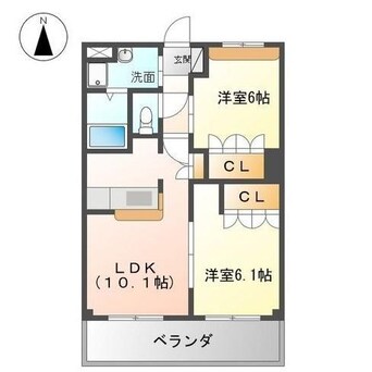 間取図 サンハウス上早3