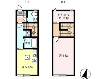 間取図 リースランド兵庫　Ｃ棟