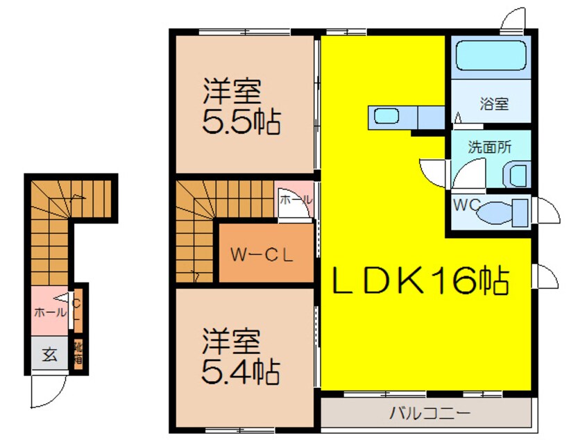 間取図 シャーメゾンはすいけ