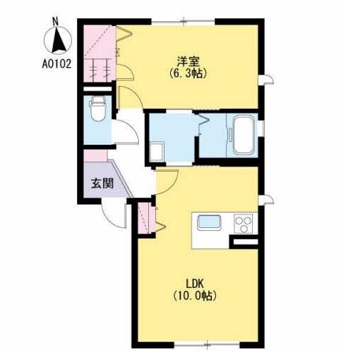 間取り図 シャーメゾン夢咲