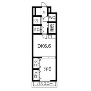 間取り図 サテラ佐賀駅前マンション