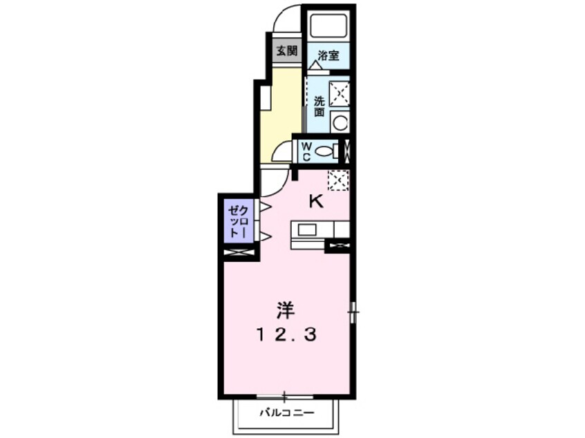 間取図 ハートホームＢ棟