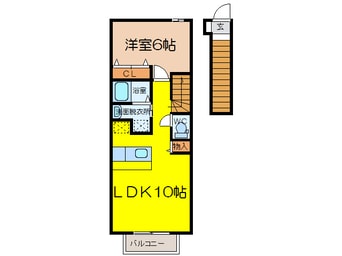 間取図 シャン・イリーデ