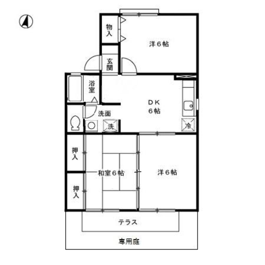 間取図 セジュール・ドエル