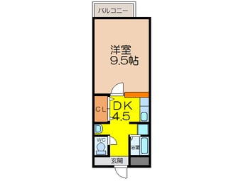 間取図 アベニュー多布施