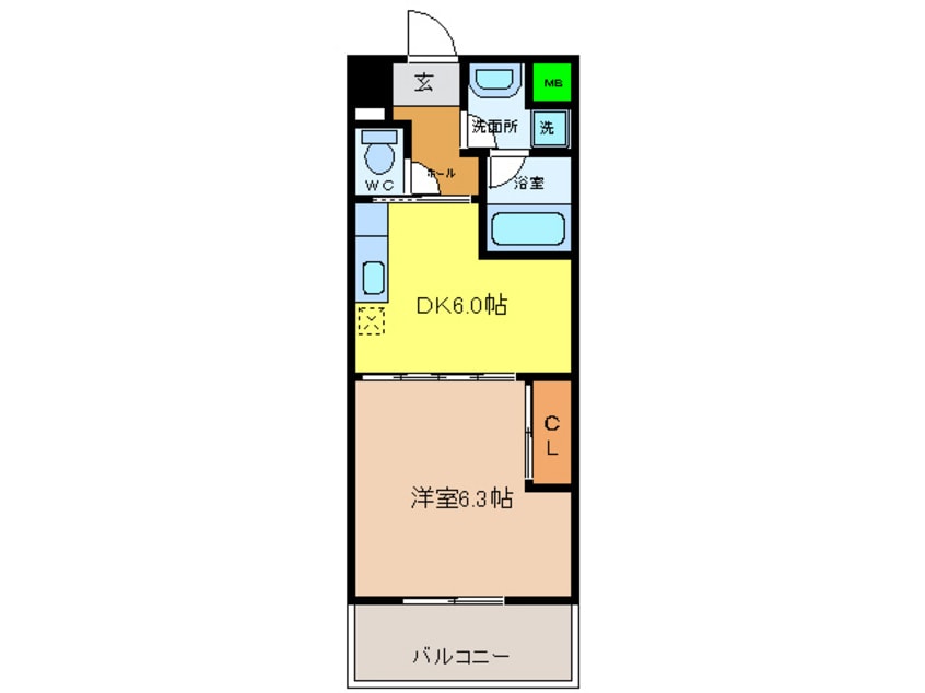 間取図 エバーフェニックス