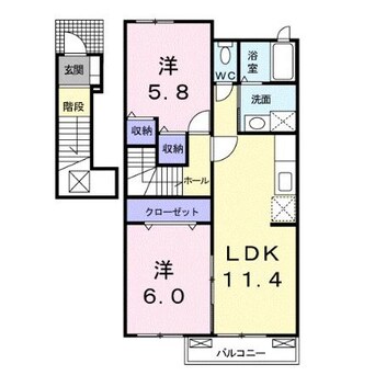 間取図 シップ信栄Ⅱ