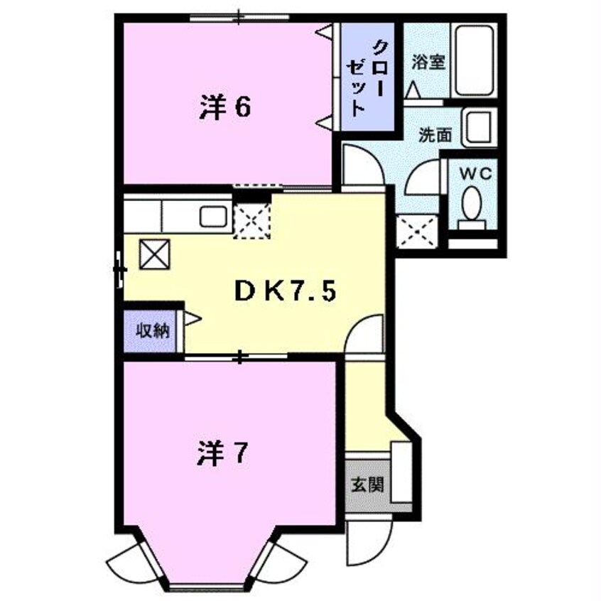 間取図 Eclosion98