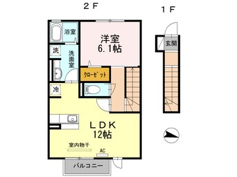 間取図 サンドハウスB棟