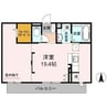 プルミエⅡ 1Rの間取り