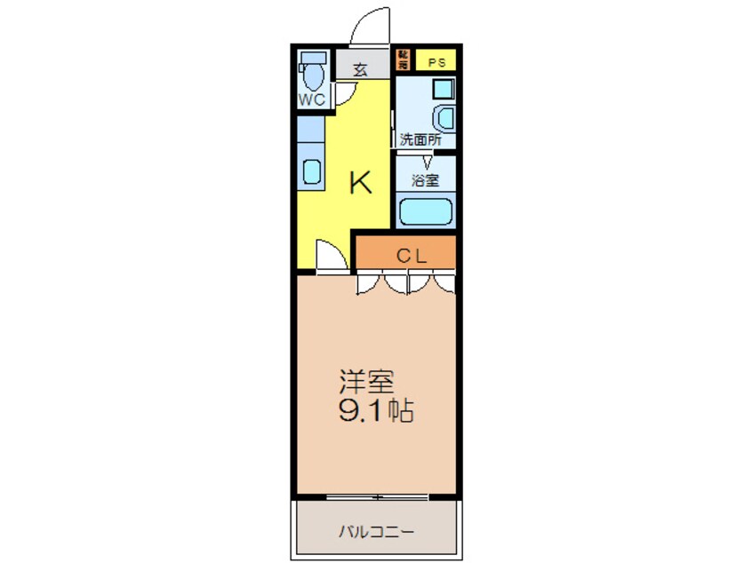 間取図 アンセスター兵庫北