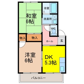 間取図 レーベン渋谷