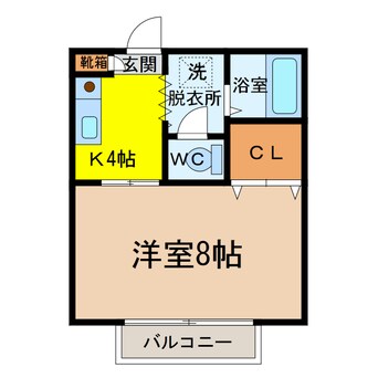 間取図 ラヴィＭ