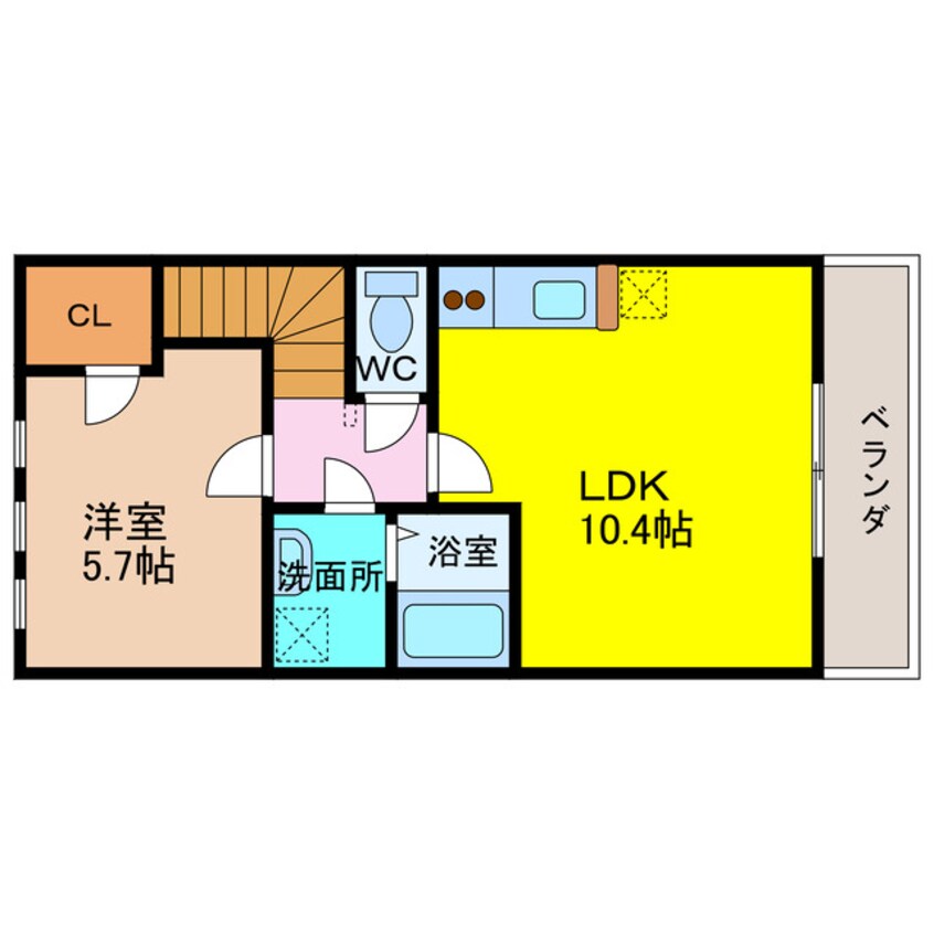 間取図 ラディエノール