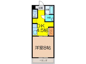 間取図 コーポ西原