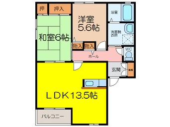 間取図 フラット95