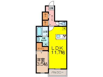 間取図 ラディエース