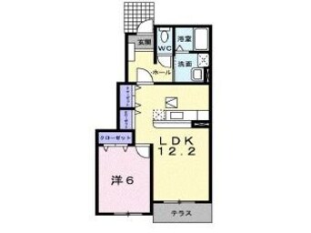 間取図 フローリア漣７号館