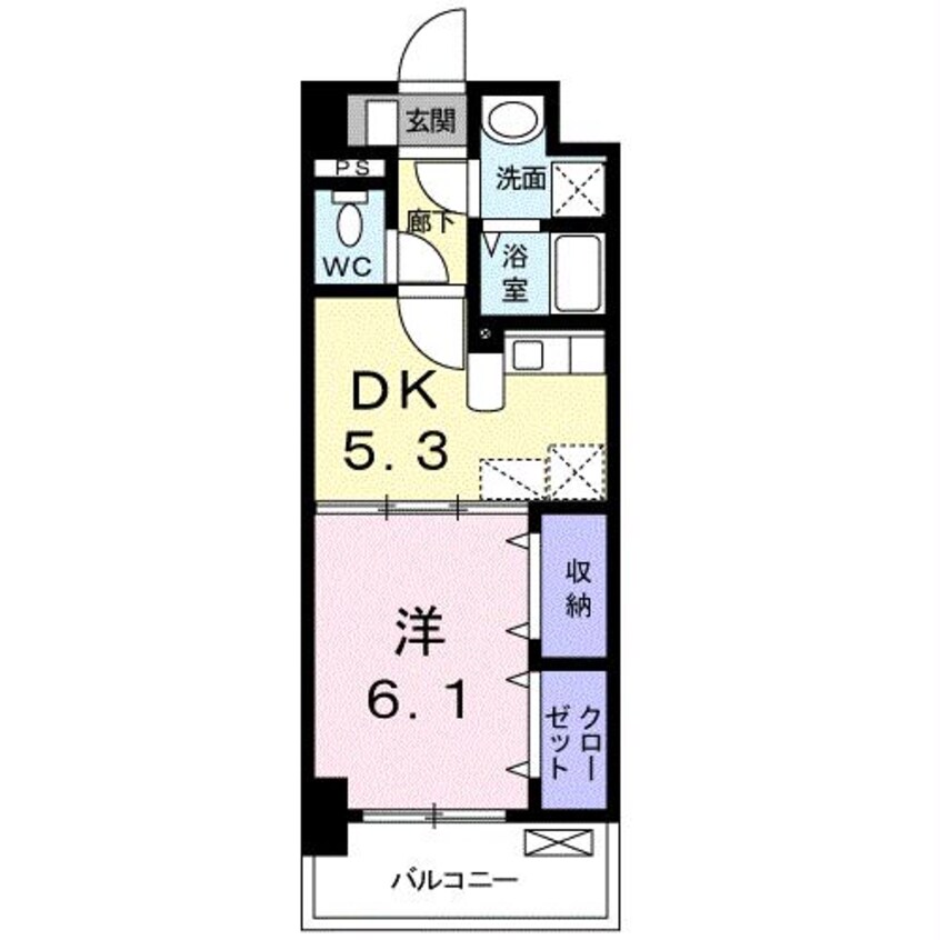 間取図 プラシード・ボスコ