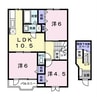 ニューアルカンシエル 3LDKの間取り