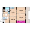 梅園ビル 3DKの間取り