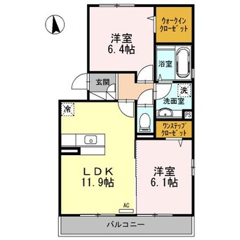 間取図 ベルモンゾ　D-room