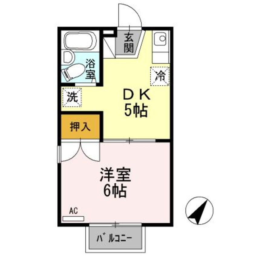 間取図 メイゾンベルサ　C棟