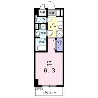 間取図 プラシードK　さくら