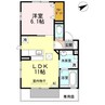 D-roomMIZUHO 1LDKの間取り