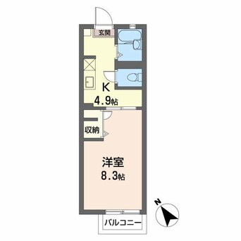間取図 シャーメゾン御弓町