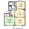 フォーレスＫ’ｓ 3Kの間取り